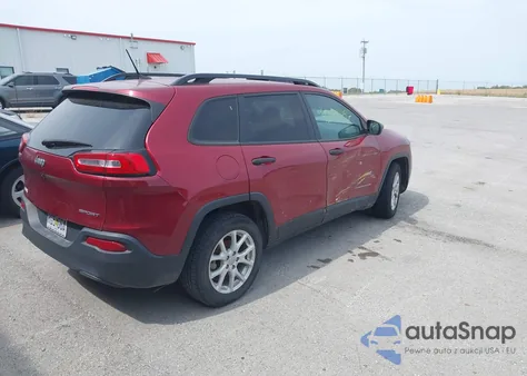 2016 Jeep Cherokee Sport z USA, uszkodzony, nr VIN 1C4PJLAB6GW362807